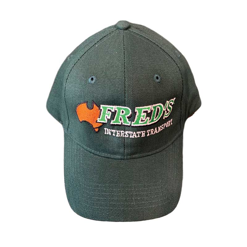 Fred’s Curved Peak Hat – Enclosed Back